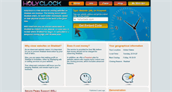 Desktop Screenshot of holyclock.com